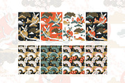 Japanese seamless patterns., a Pattern Graphic by Anna Smirnova (Thumbnail 8 of 16)