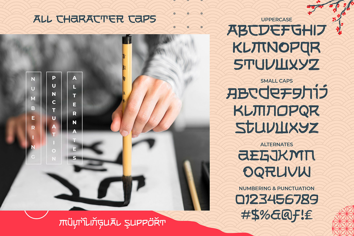 Shikamaru - Japanese Style, a Font by Arterfak Project (Photo 2 of 11)