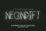 Neonrift, a Sans Serif Font by Dm Studio (Thumbnail 1 of 7)