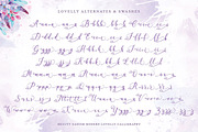 Beauty Gadish Script, a Script Font by Almeera Std (Thumbnail 6 of 10)