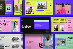 VIBES Neo Gothic Brand Google Slides