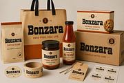 Bonzara – Bold Retro Display Font, a Slab Serif Font by Wow Magic (Thumbnail 4 of 4)