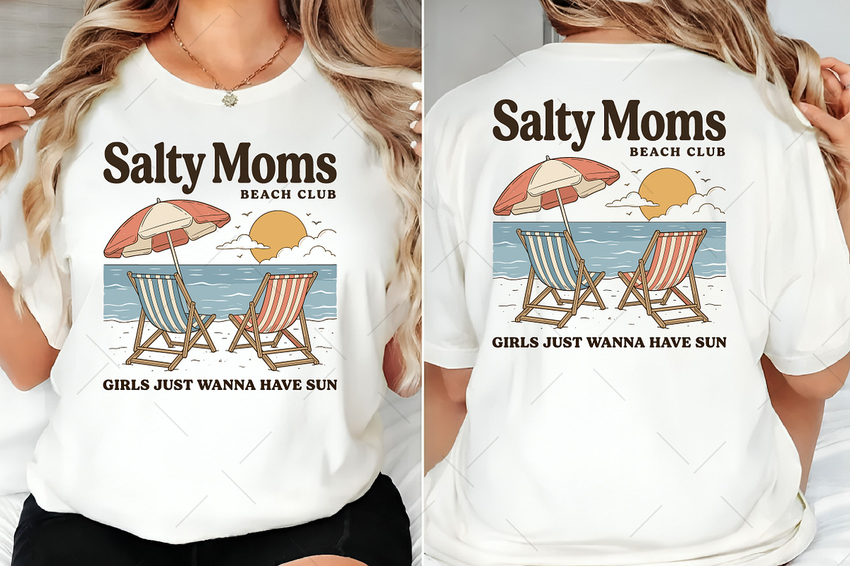 Salty Moms Beach Club PNG, an Illustration by OK Design (Photo 3 of 5)