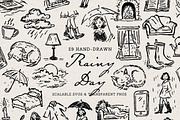 Spring Floral Doodle Line Art Bundle, an Object Illustration by The October Creative (Thumbnail 5 of 13)