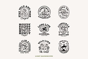 Cowgirl Design Collection - Mono, a Branding & Logo Template by cd-design.co (Thumbnail 2 of 9)