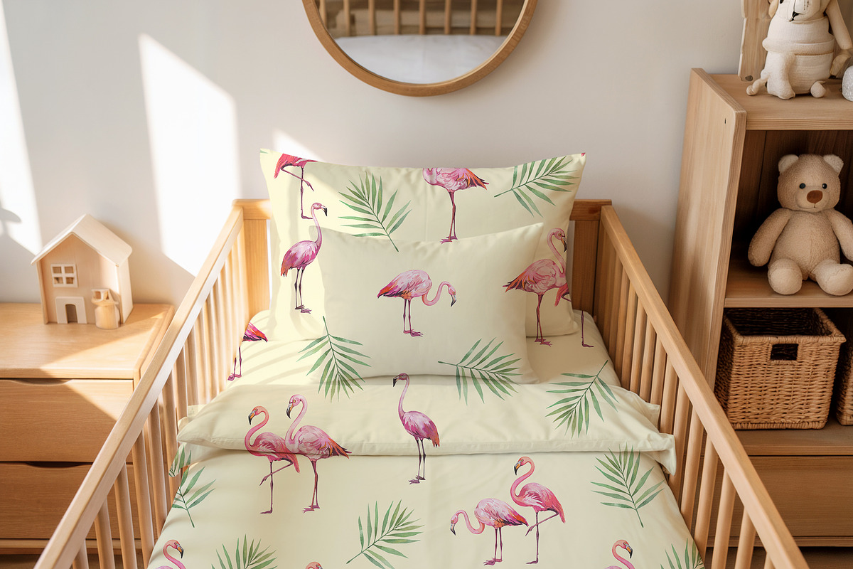 Flamingo Tropical Seamless Patterns, a Pattern Graphic by PatternPalette (Photo 10 of 12)