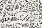 Summer Beach Vacation Doodle Bundle, a Seasonal Illustration by The October Creative (Thumbnail 5 of 13)