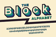Retro VHS Layered Font, an Object Graphic by Pro_Vector (Thumbnail 2 of 3)
