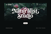 Meaty Nineties - Modern Retro, a Serif Font by Holyline Design (Thumbnail 7 of 15)