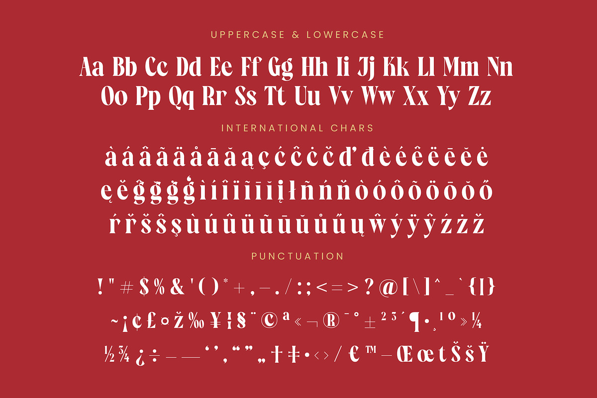 Rosland - Elegant Display Serif, a Serif Font by timelesstype.co (Photo 19 of 20)