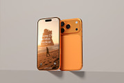 iPhone 17 Pro Max Mockup, an iPhone Mockup by graphicsecond (Thumbnail 4 of 6)
