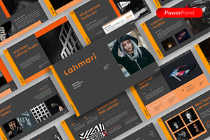 Lahmari–Business PowerPoint Template, a Presentation Template by kreatifreya
