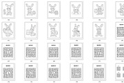 80 Cute Easter Activity VectorDesign, an Illustration by Blue Digital Studio (Thumbnail 6 of 6)