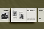 Micelle Portfolio Canva Template, a Marketing Template by Amaré Creative (Thumbnail 4 of 12)
