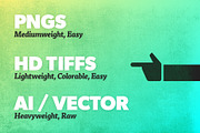 Lightweight Paper Vector Textures, a Texture Graphic by Tickyboom Design (Thumbnail 4 of 6)