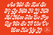 Loopin Script Font, a Script Font by Letteralle Studios (Thumbnail 12 of 12)