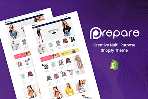 Prepare Multipurpose Shopify Theme, a Shopify Template by ThemeTidy Shopify Agency