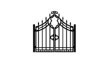 Ornate Iron Gate SVG Bundle, an Illustration by Designs_River (Thumbnail 19 of 31)