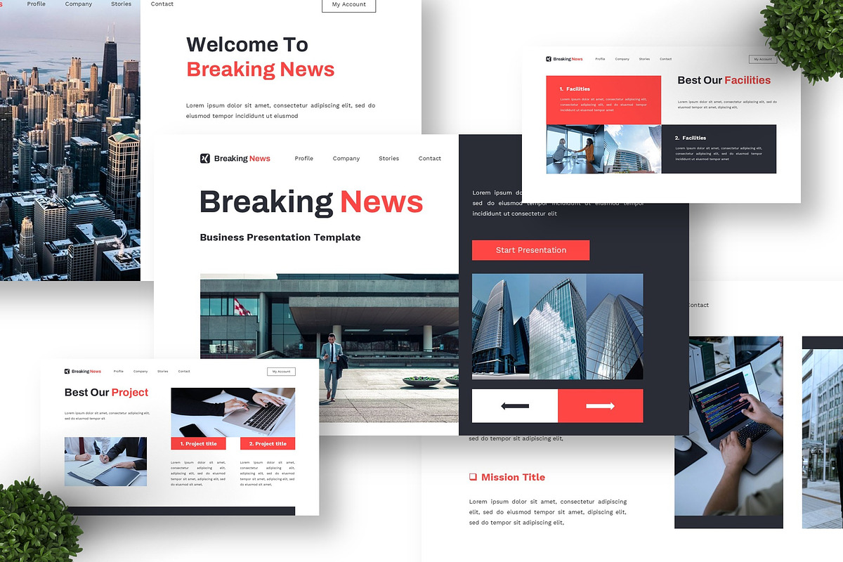 Breaking News - Business Keynote preview 5