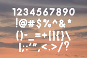 Fluffy - Cloud Typeface, a Font by HipFonts (Thumbnail 4 of 6)