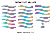 Multi-color, Mixed Paint Brushes, a Brush Add-On by The Artifex Forge (Thumbnail 9 of 9)