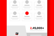 Modern Landing Page, a Landing Page Template by ContestDesign (Thumbnail 3 of 6)