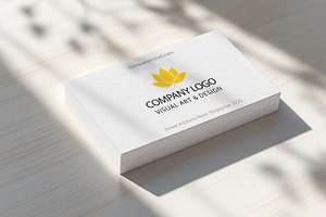 Business card, PSD MOCKUP