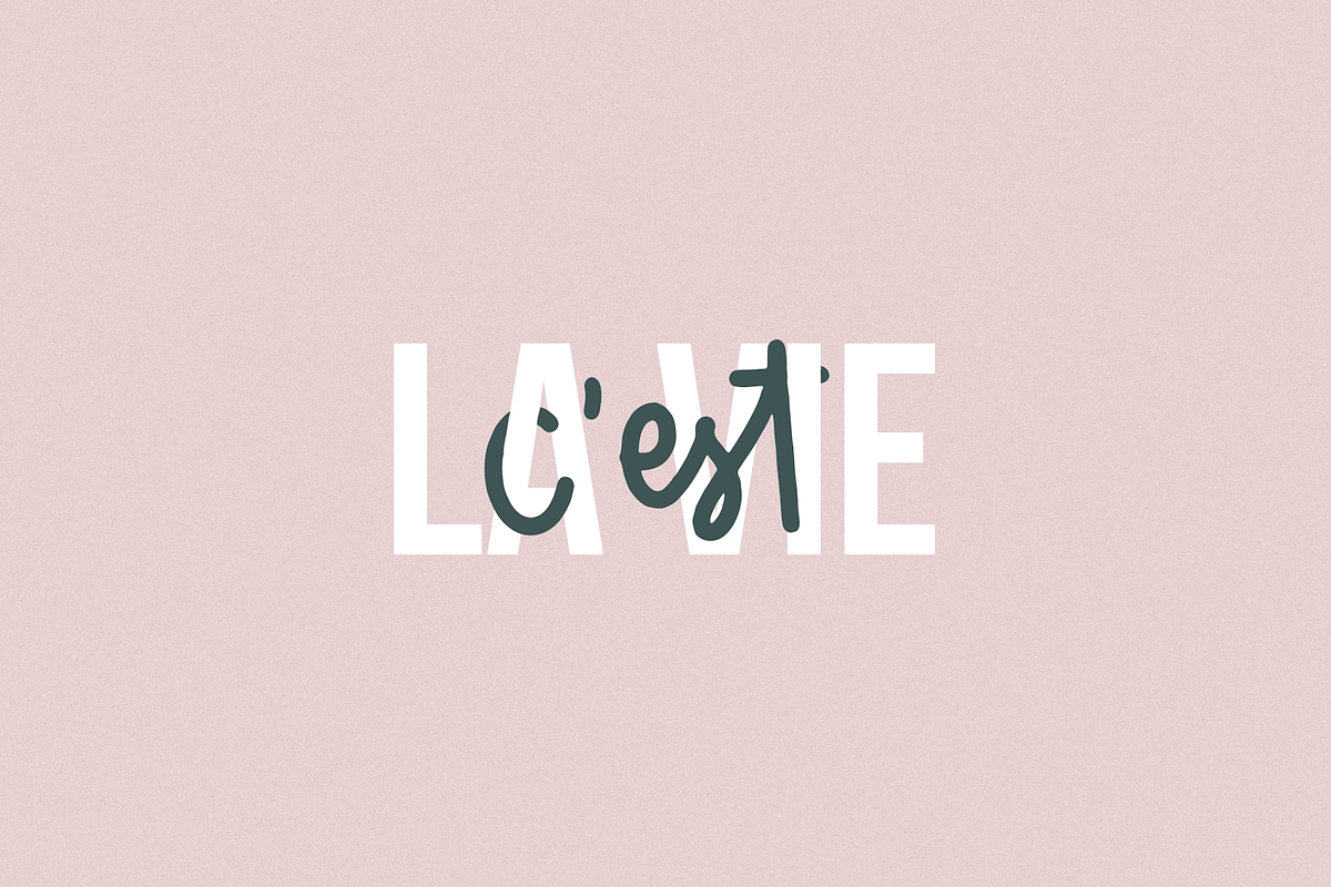 West Paris | Handwritten Font preview 5