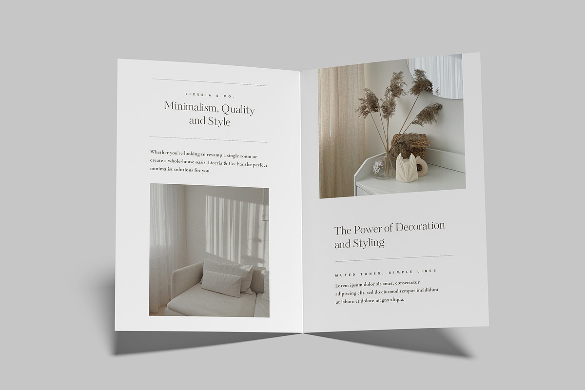 A5 Bifold Brochure Mockup, a Flyer Template by lamorastudio (Photo 2 of 11)