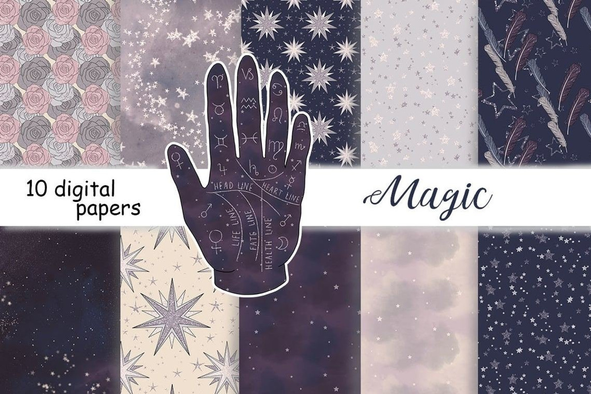 Magic Pattern, a Pattern Graphic by GlamArtZhanna (Photo 3 of 3)