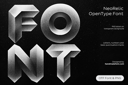 NeoRelic Font, a Sans Serif Font by Handmadefont