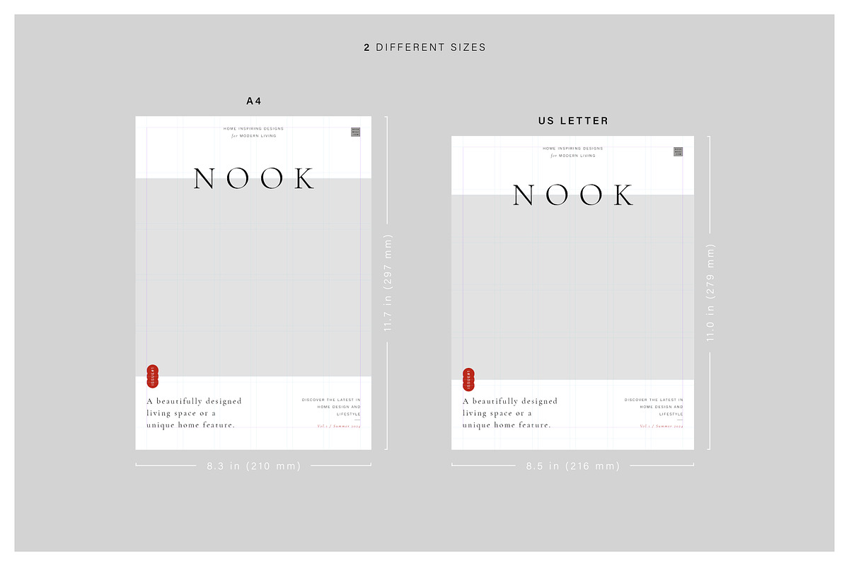 NOOK Home Living Magazine, a Magazine Template by Arif Tri Ananta (Photo 7 of 13)