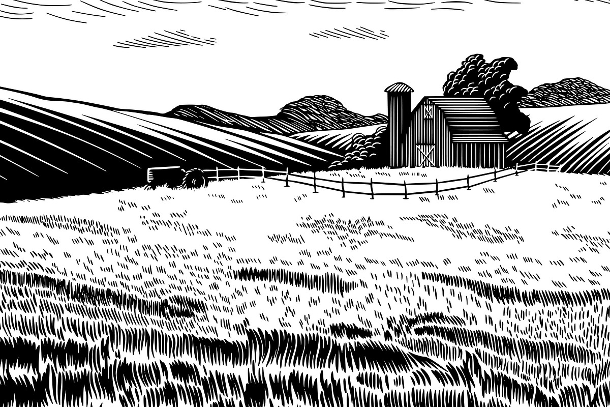 Grassy Farm Field, an Illustration by blue67sign (Photo 2 of 2)