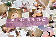 Bloom Yoga Air Canva Template, a Social Media Template by The Inspired Brand (Thumbnail 5 of 6)
