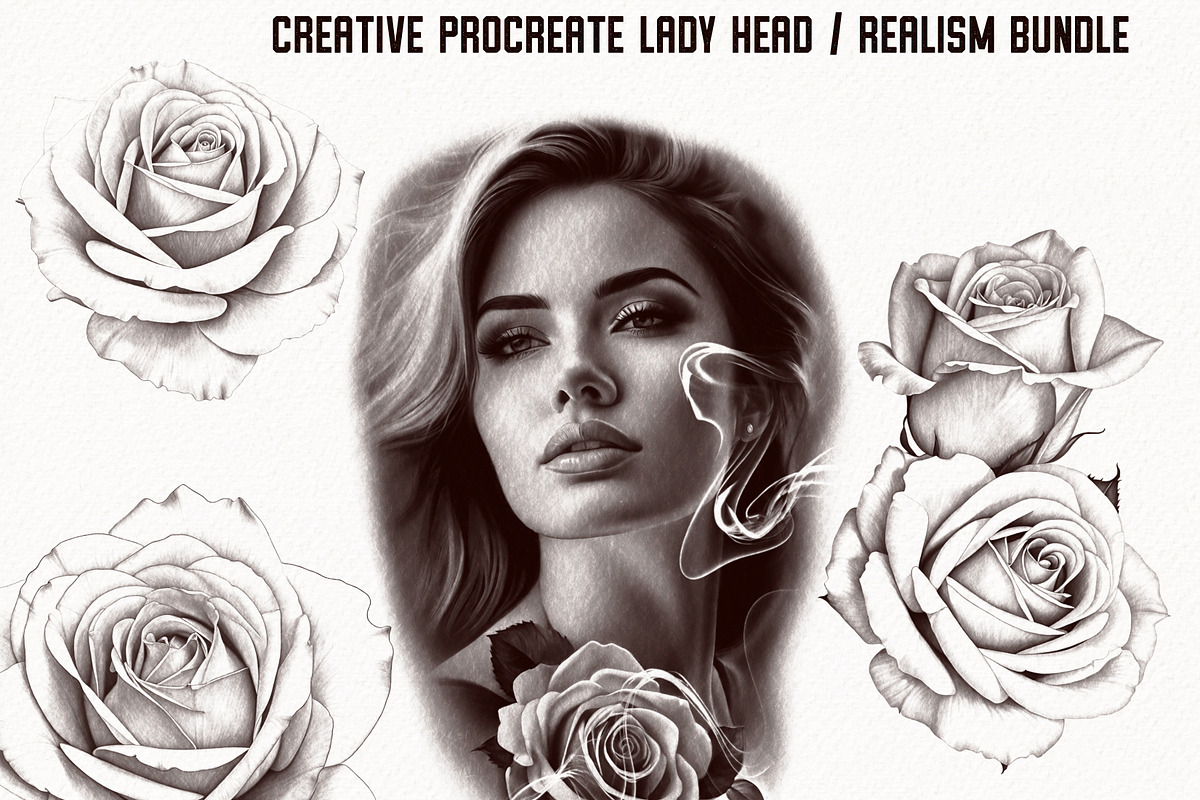 B&g - Realism Ladies creative kit, a Brush Add-On by Studio.Valhalla (Photo 6 of 7)