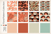 Floral Pattern Collection, a Pattern Graphic by Pia Kolle (Thumbnail 2 of 10)