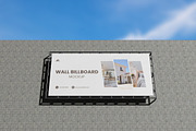 Wall Billboard Mockup, a Product Mockup by MrLetters (Thumbnail 5 of 5)