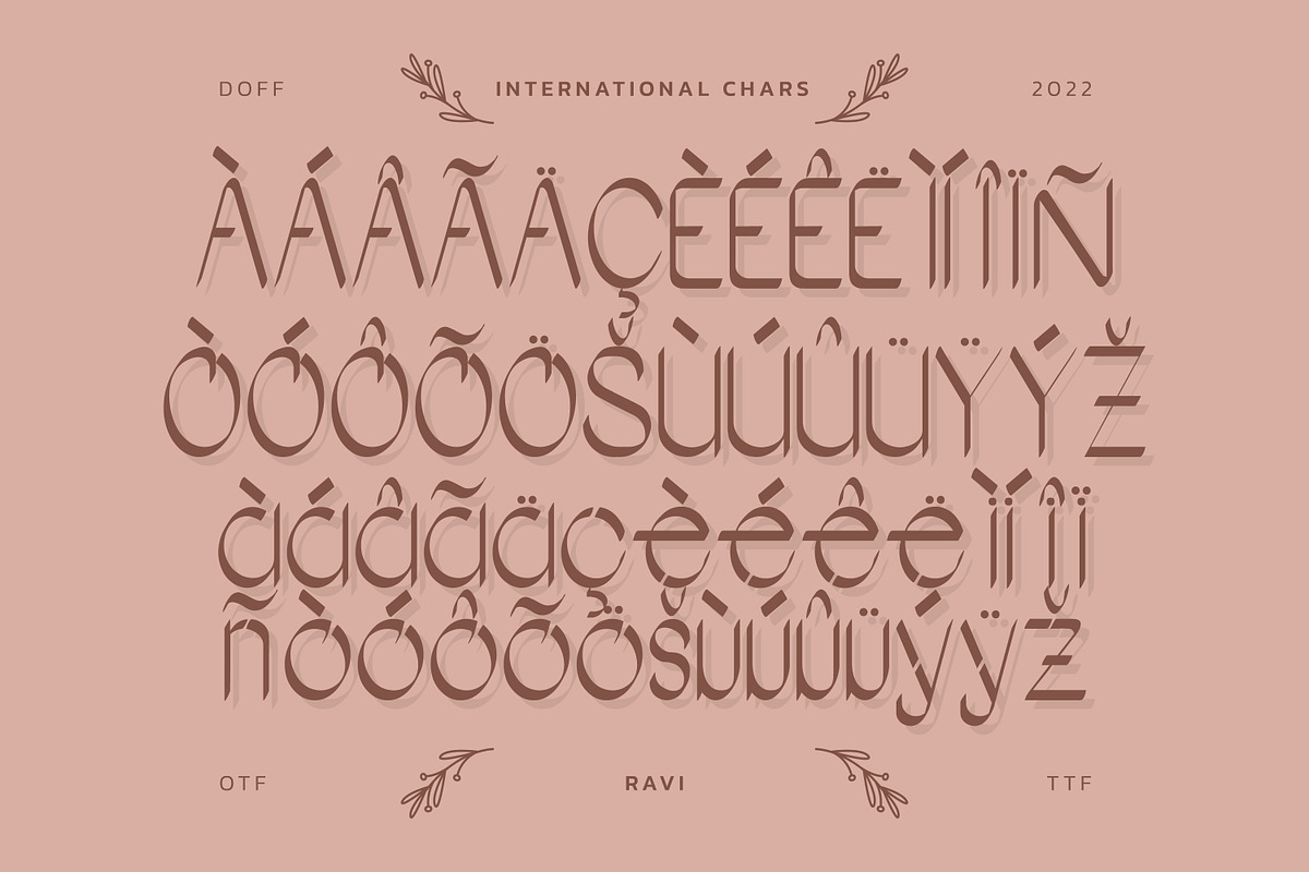 Ravi Sans Serif, a Sans Serif Font by infernostudio3 (Photo 9 of 10)