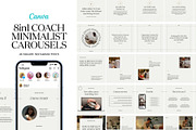 8 Business Coach Instagram Carousel, a Social Media Template by Studio K (Thumbnail 1 of 8)