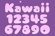 Kawaii Font Text Cute Cartoon Font, a Templates & Theme by studiogstock (Thumbnail 2 of 2)