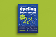 Cycling Tournament Event Flyer, a Flyer Template by Guuver (Thumbnail 1 of 3)