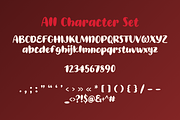 Yuletide is a handwritten font, a Handwritten Font by Brown Cupple (Thumbnail 8 of 9)