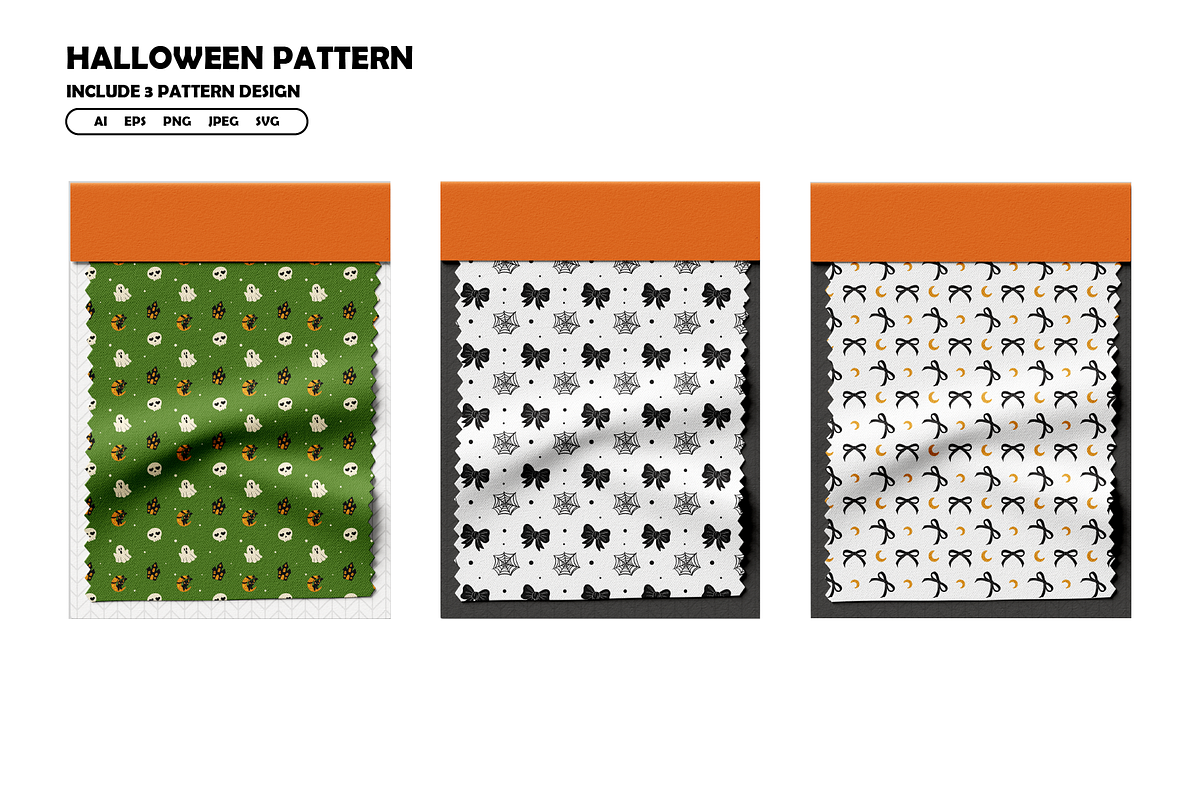 Halloween Pattern, a Pattern Graphic by HunEyy (Photo 1 of 6)
