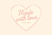 Petit Love Stitch Script, a Handwritten Font by gafaroff studio (Thumbnail 3 of 5)