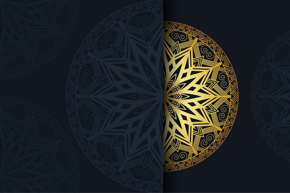 560+ Mandala Design Mega Collection, a Decorative Illustration by NJ Himel (Photo 85 of 289)