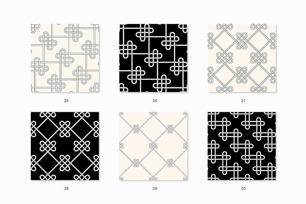 Hearts Seamless Patterns, a Pattern Graphic by Curly_Pat (Photo 6 of 8)