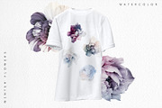 WINTER FLOWERS, watercolor, an Illustration by ollalya (Thumbnail 3 of 4)