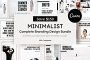Minimalist Complete Brand Pack, a Social Media Template by Cultive Creative (Thumbnail 1 of 11)