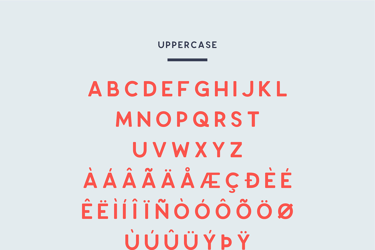 ENRIQ - Elegant Sans Serif Font preview 8