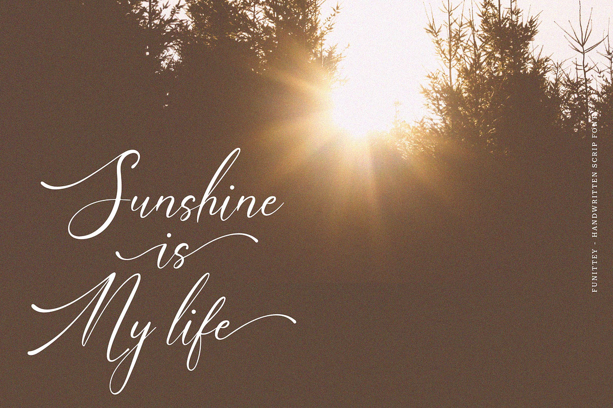 Funittey – Classy Script, a Script Font by gracetype_studio (Photo 7 of 13)